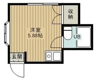 サニーサイド朝霞台【3階】の間取り