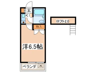 オレンジハウス【2階】の間取り