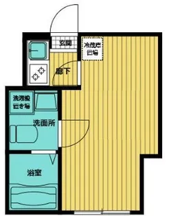 セゾン ド シュシュ【2階】の間取り