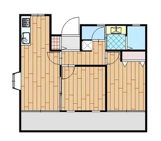 Ysマンション【2階】の間取り