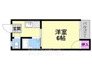 ピュアスモト【4階】の間取り