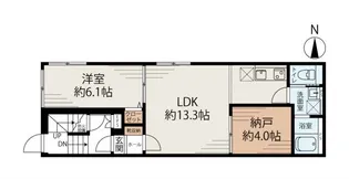ハウス亀戸【3階】の間取り