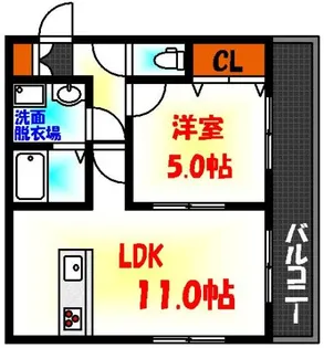 ヘーベルメゾン翠【4階】の間取り