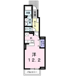 ミラージュC【1階】の間取り