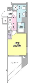 メインステージ白金高輪駅前【2階】の間取り