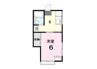 塚本コーポ【2階】の間取り