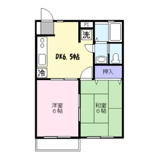 グリーンファースト【2階】の間取り