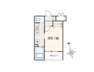 MELLAS川口【3階】の間取り