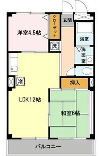 八八マンション【3階】の間取り