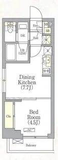CIRCLES神保町IIレジデンス【11階】の間取り