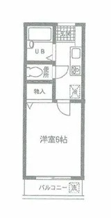 ハイツSAITO【2階】の間取り