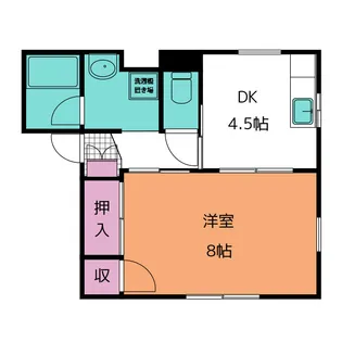 アーバン・ドエル鈴木【2階】の間取り