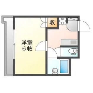 セントフォレスト後楽園【2階】の間取り