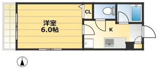 エリア・エヌ【1階】の間取り