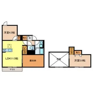 カラコレスの間取り
