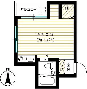 Mハウス【2階】の間取り