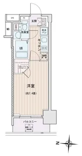 エスティメゾン錦糸町Ⅱ【11階】の間取り