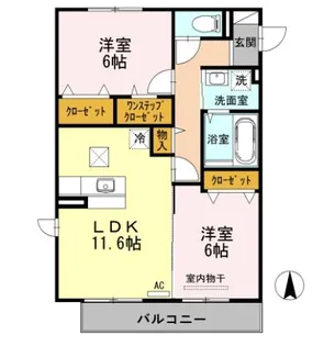 GRANZE ONE【1階】の間取り