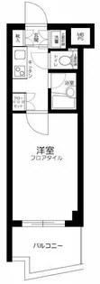 ルーブル新宿西落合伍番館【1階】の間取り