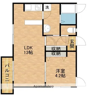 ARCO11【4階】の間取り