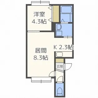 LOTUS27【3階】の間取り