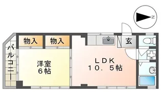 中野上町ビル【3階】の間取り