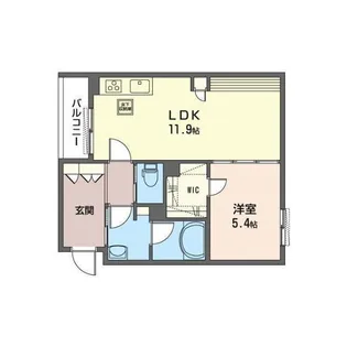 リアクト【1階】の間取り
