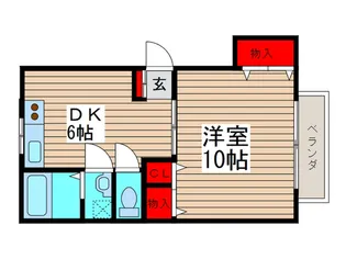 ト-ワ西船橋 A【1階】の間取り