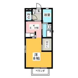 サンライツ【2階】の間取り