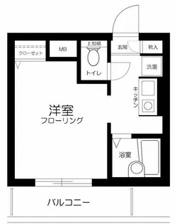 メインステージ中野坂上【2階】の間取り