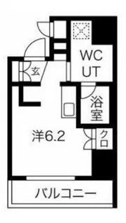 エルフォルテ五反田【9階】の間取り