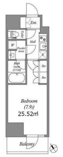 M-RESIDENCE西巣鴨【4階】の間取り