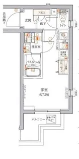 クレヴィスタ品川西大井【1階】の間取り