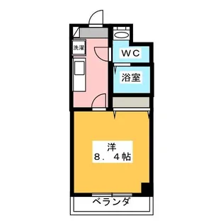 AYUTAKAII【4階】の間取り