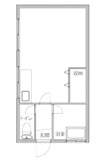 昭和マンション【1階】の間取り