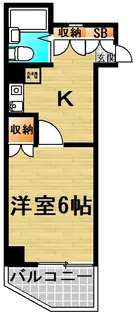 レ・スタ四つ木【5階】の間取り