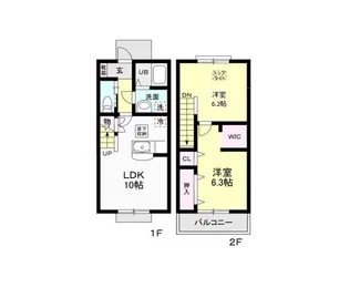 GRASSYの間取り
