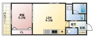 メゾン ド ボヌール(RH)【3階】の間取り