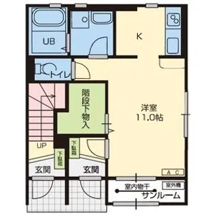 キルシェ【1階】の間取り