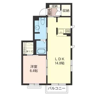 Orange Door-オレンジドア-【2階】の間取り