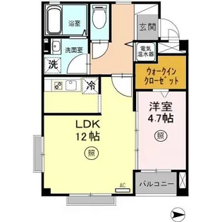 JEWEL【2階】の間取り