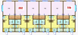 ポテトコーポ【1階】の間取り