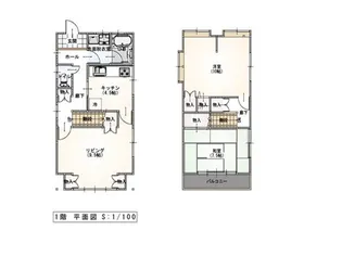 宮城県多賀城市鶴ケ谷3【一戸建】の間取り