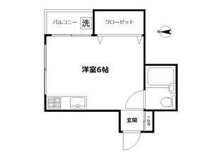 神谷ビル【2階】の間取り