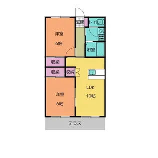 ヴィラ マルヨシ【1階】の間取り