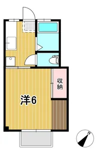 クランメール多賀【2階】の間取り