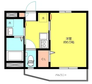プラウディ富士見ヶ丘【2階】の間取り