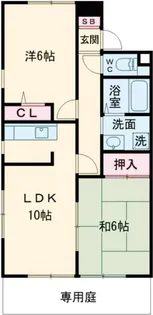タートルハイツA【1階】の間取り