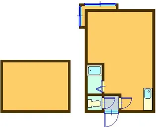 ラフォーレアイダ壱番館【2階】の間取り