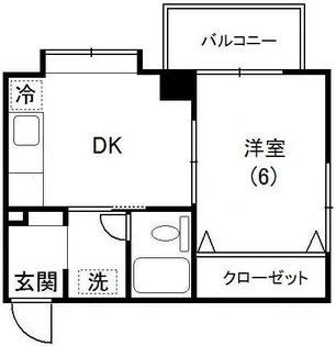 神奈川県厚木市旭町2【マンション】の間取り